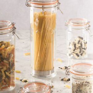 Kilner Facetted Clip Top Jar 2.20Lt