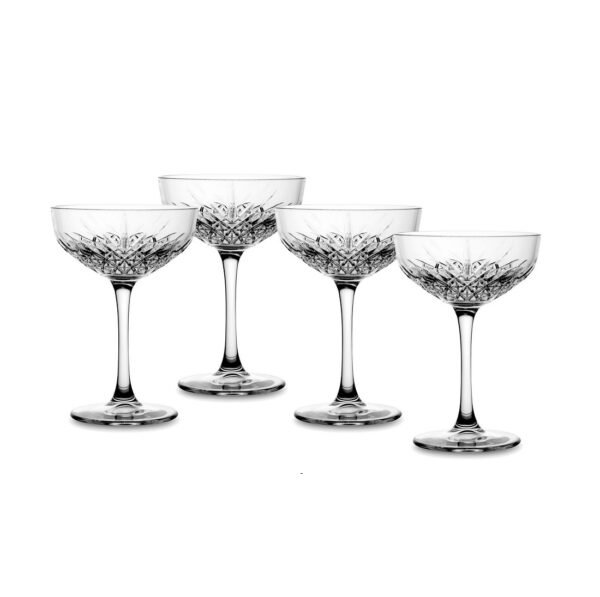 Timeless Champagne Saucer 270ml x4 (440236) - Image 3