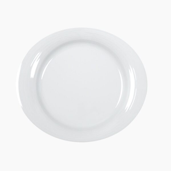 Duo Dinner plate 31x27cm - Image 2