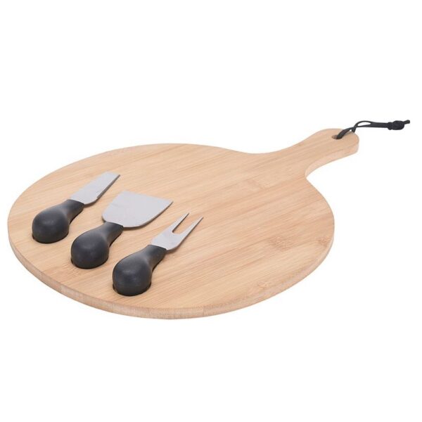 Cheese Set 4 Pcs Bamboo - Image 2