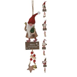 Santa Hanging Decor 34cm (4 Designs)
