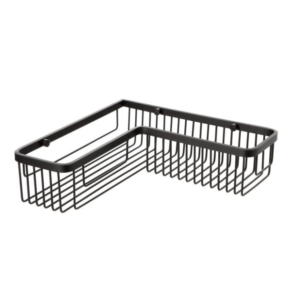 Aluminium Rect Corner Black