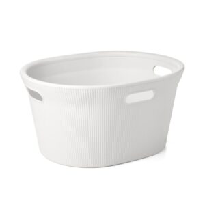 Baobab Laundry Basket White