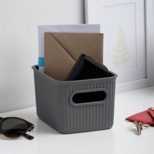 Baobab Storage Basket 1.50Lt Grey