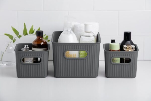 Baobab Storage Basket 1.50Lt Grey - Image 2