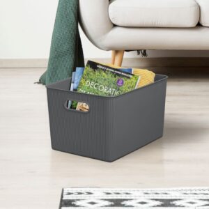 Baobab Storage Basket 22Lt Grey