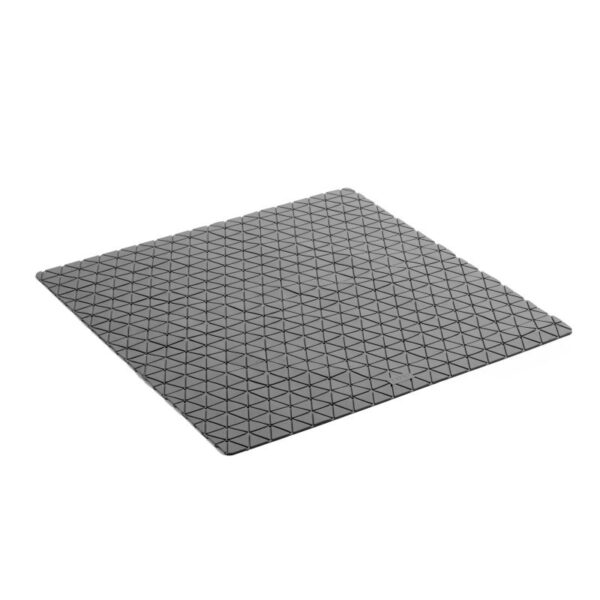 Diamond Anti-Slip Mat 54x54cm Grey - Image 3