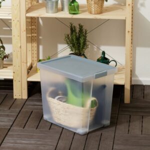 Storage Box 60Lt Blue