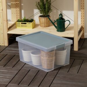 Storage Box 35Lt Blue