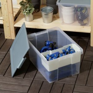 Storage Box 35Lt Blue