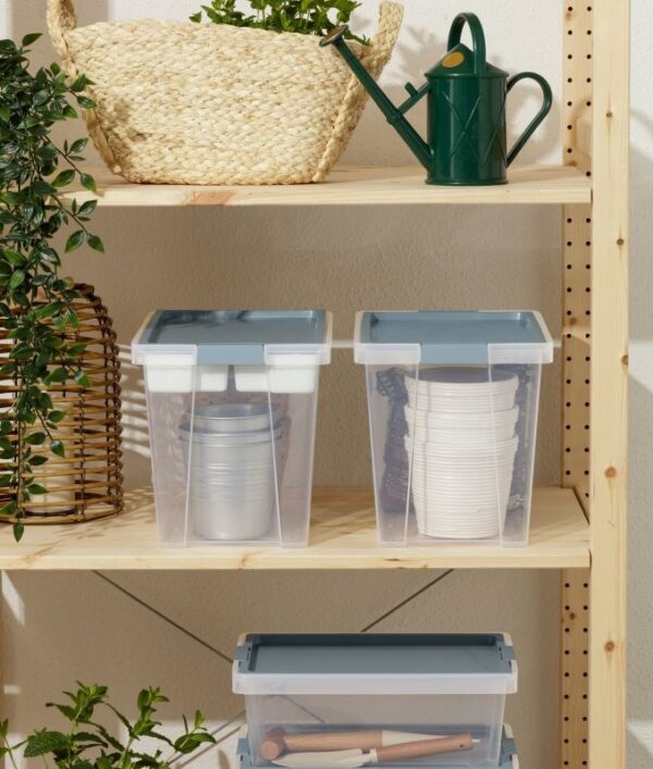 Storage Box 15Lt Blue - Image 3