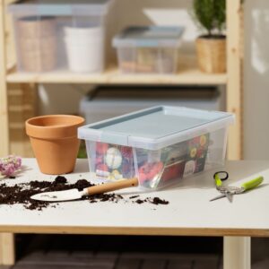 Storage Box 7Lt Blue