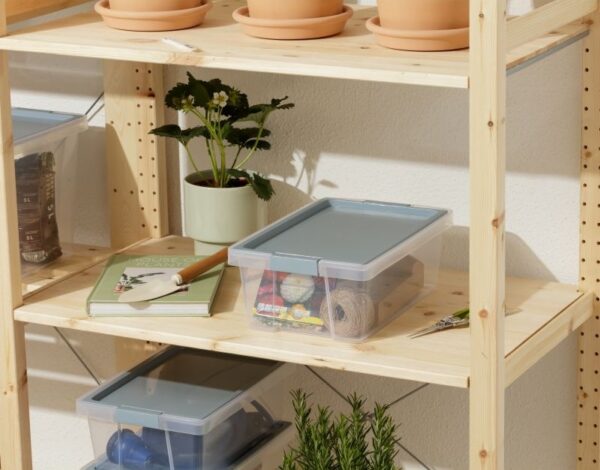 Storage Box 7Lt Blue - Image 2