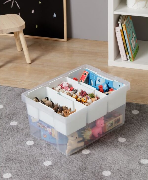 Organizer Storage Box 35-60Lt White - Image 5