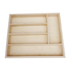 Cutlery Tray 5 Places 28x34cm Natural