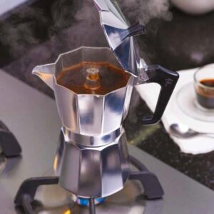 Coffee Maker 6 Cup Aluminium