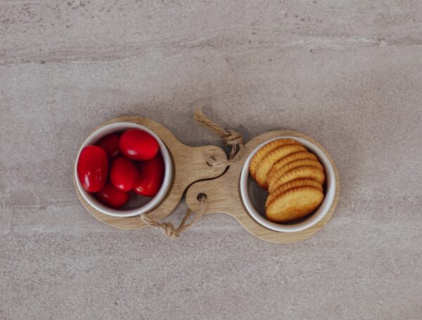 Serving Tray with Bowls - Image 3