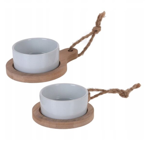 Serving Tray with Bowls - Image 4