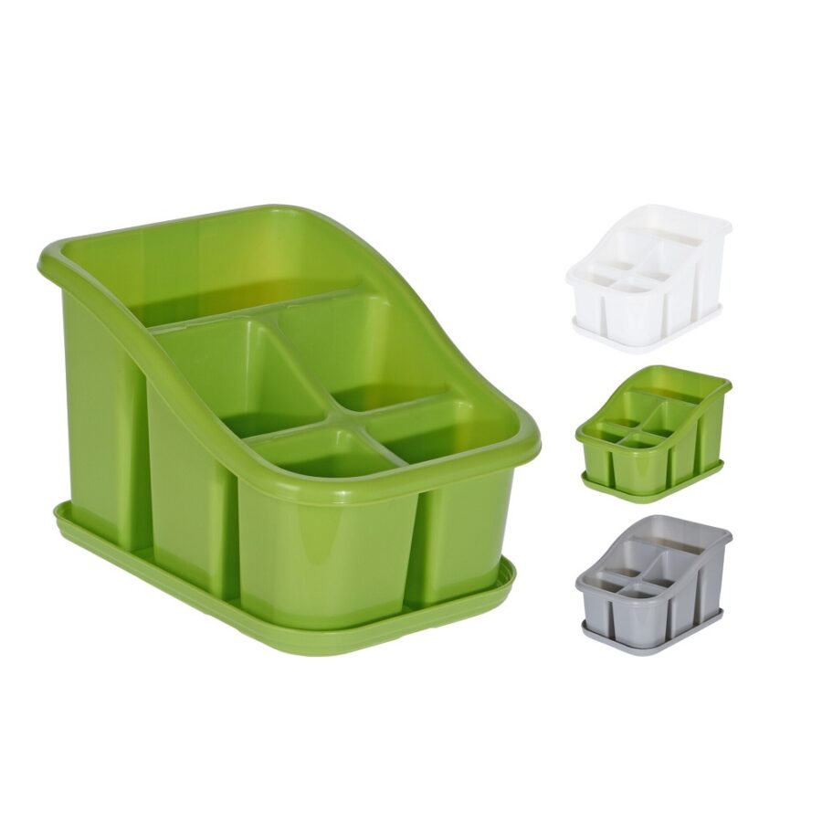 Cutlery Box with Tray (3 Colours) Petrolea Malta