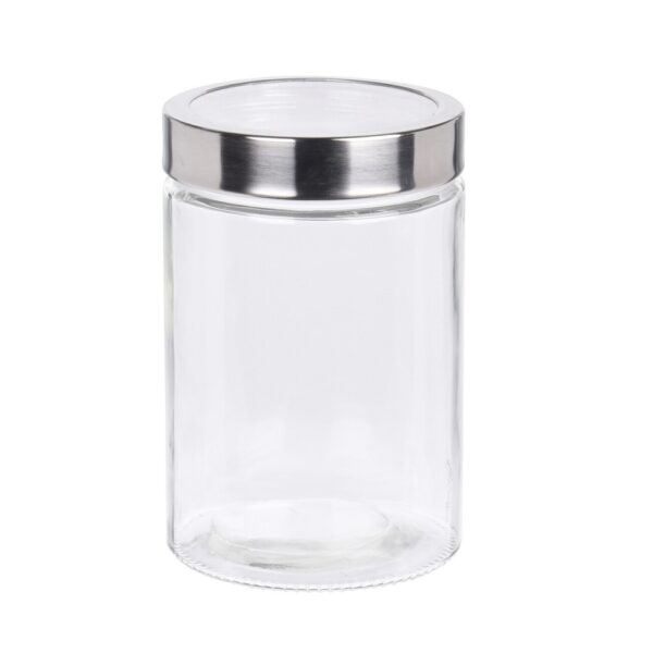 Glass Storage Jar with Lid 1.20Lt
