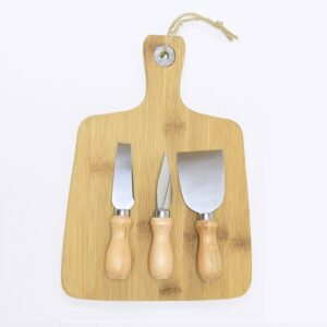 Cheese Set with 3 Knives