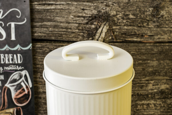 Pasta Storage Canister 11x27cm White - Image 2