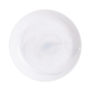 Diwali White Marble Deep Plate 20cm