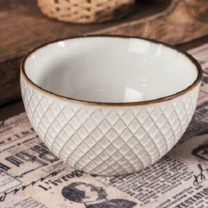 Stoneware Bowl 650ml (4 Designs)