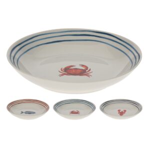 Sea Porcelain Deep Plate 20cm (3 Designs)