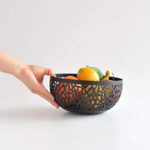 Cactus Fruit Bowl 21cm Black (MSA04/21 B)