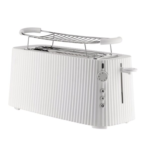 Plisse Long Slot Toaster White (MDL15 W/UK) - Image 2