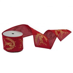Xmas Ribbon 270x6cm Reindeer