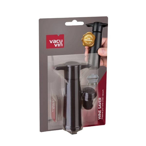 Wine Saver Black 1 Pump, 1 Stopper - Image 5