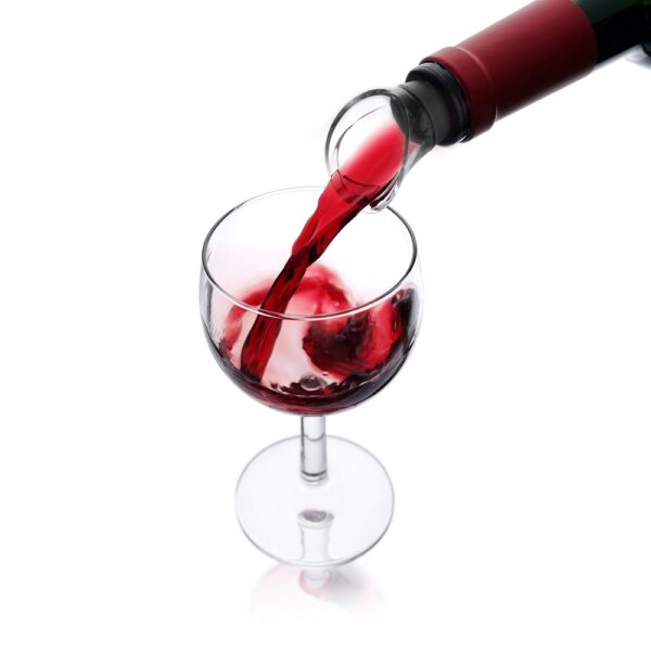 Wine Server Crystal Black 2 Pcs - Image 3