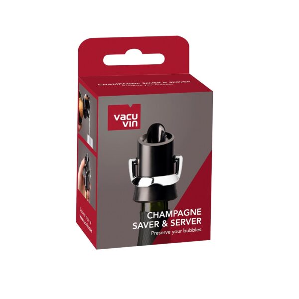 Champagne Saver & Server Black - Image 7