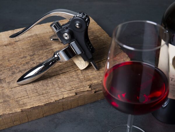 Lever Corkscrew Horizontal Black