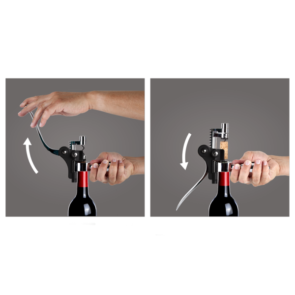 Lever Corkscrew Horizontal Black - Image 2
