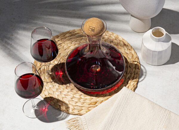 Wine Decanter (Crystal Glass)