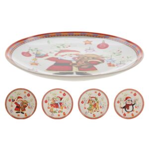 Plate New Bone Porcelain Dia 21cm
