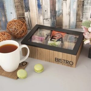 Bistro Tea Box 24×16.5×7.5cm