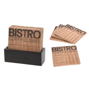 Bistro Coaster Set 11.5×4.5x10cm