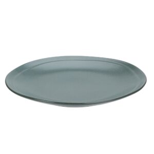 Plate Stoneware Green 272x30mm
