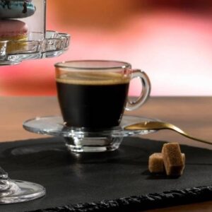 Aqua Espresso Cup & Saucer Set 72ml x6 (95756)