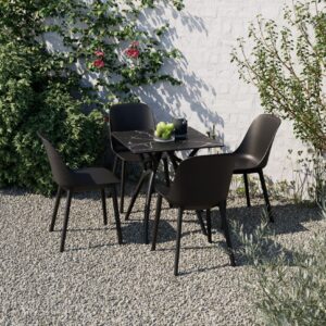 Chair Shell-P Black