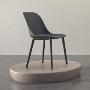 Chair Shell-P Black