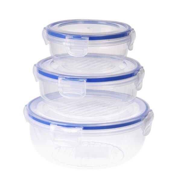 Storage Box Round Set 3 Pcs - Image 2