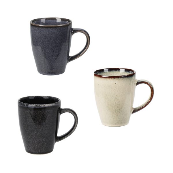 Pebbles Stoneware Mug 210ml (3 Colours)