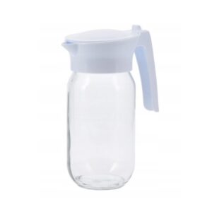 Glass Pitcher with Lid 1 Lt