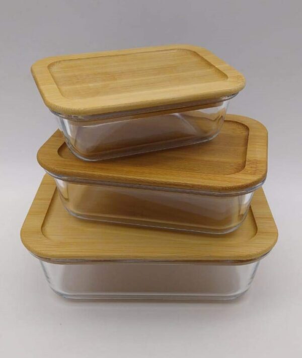 Glass Storage Container 370ml - Image 3