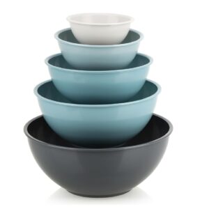 Plastic Mixing Bowl Set 5 Pcs